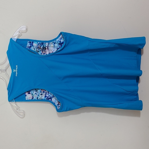 Mammojo Emily Nursing Racer Top Light Blue Size XL - Picture 5 of 8